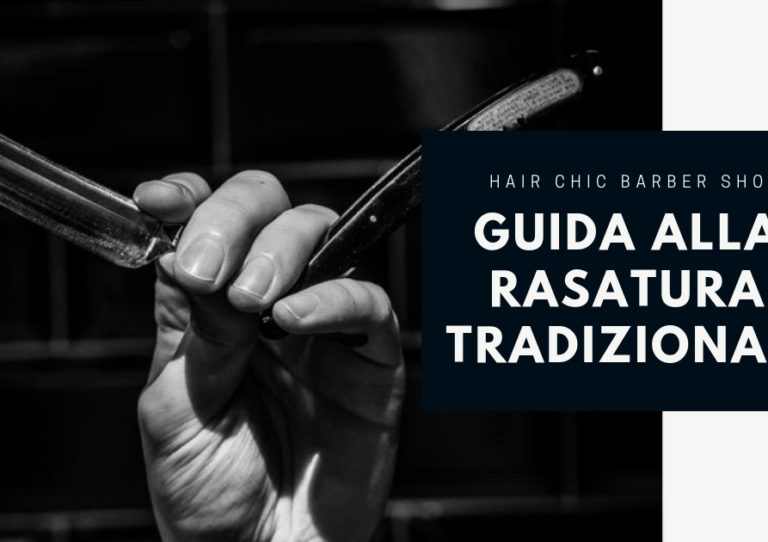 rasatura tradizionale