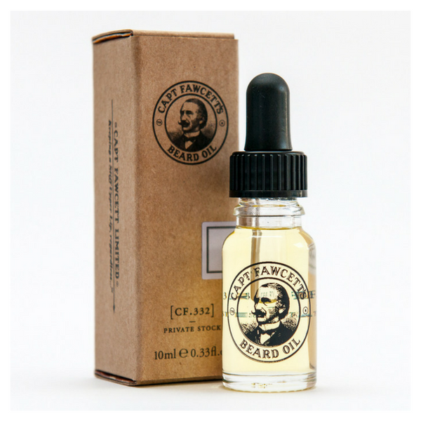 CAPTAIN FAWCETT – OLIO DA BARBA PRIVATE STOCK – TRAVEL SIZE 10ml