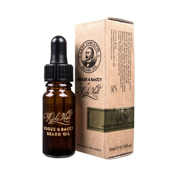 CAPTAIN FAWCETT – OLIO DA BARBA RICKI HALL’S BOOZE & BACCY 10ML