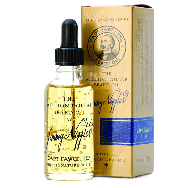 CAPTAIN FAWCETT – OLIO DA BARBA THE MILLION DOLLAR BEARD OIL 50ml
