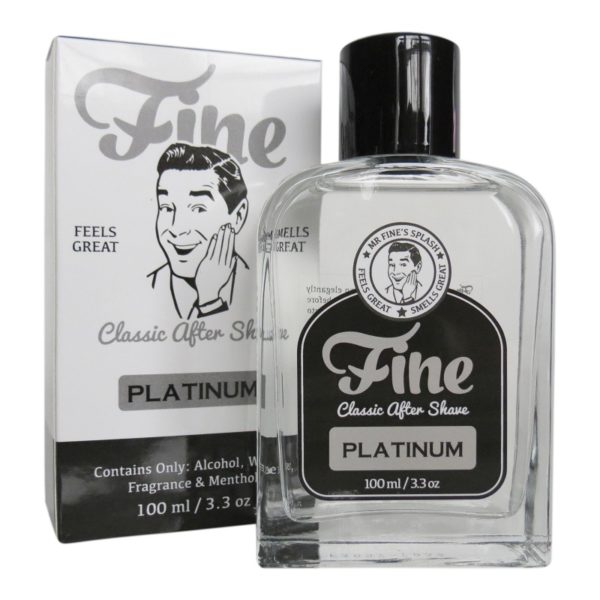 FINE ACCOUTREMENTS – PLATINUM CLASSIC AFTERSHAVE – DOPOBARBA